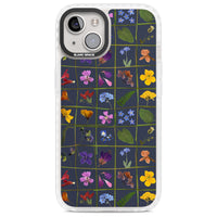 Grille de fleurs sauvages