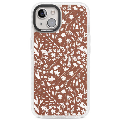 Bouquet de fleurs sauvages sur terre cuite