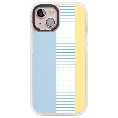Abstract Grid Blue & Yellow