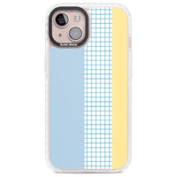 Abstract Grid Blue & Yellow