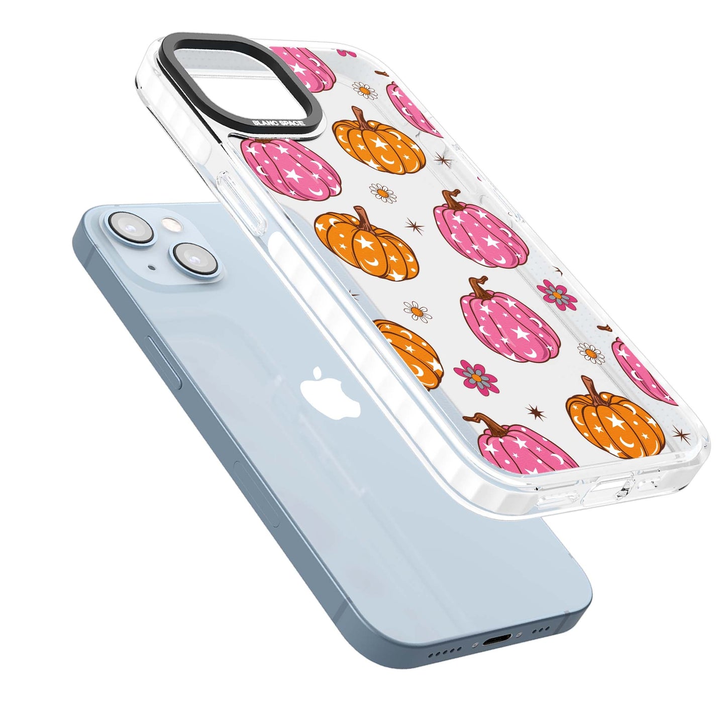 Motif de citrouilles Fleurs et Étoiles