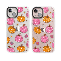 Motif de citrouilles Fleurs et Étoiles