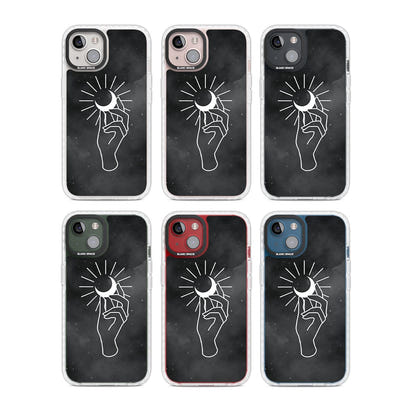 Hand Holding Celestial Moon