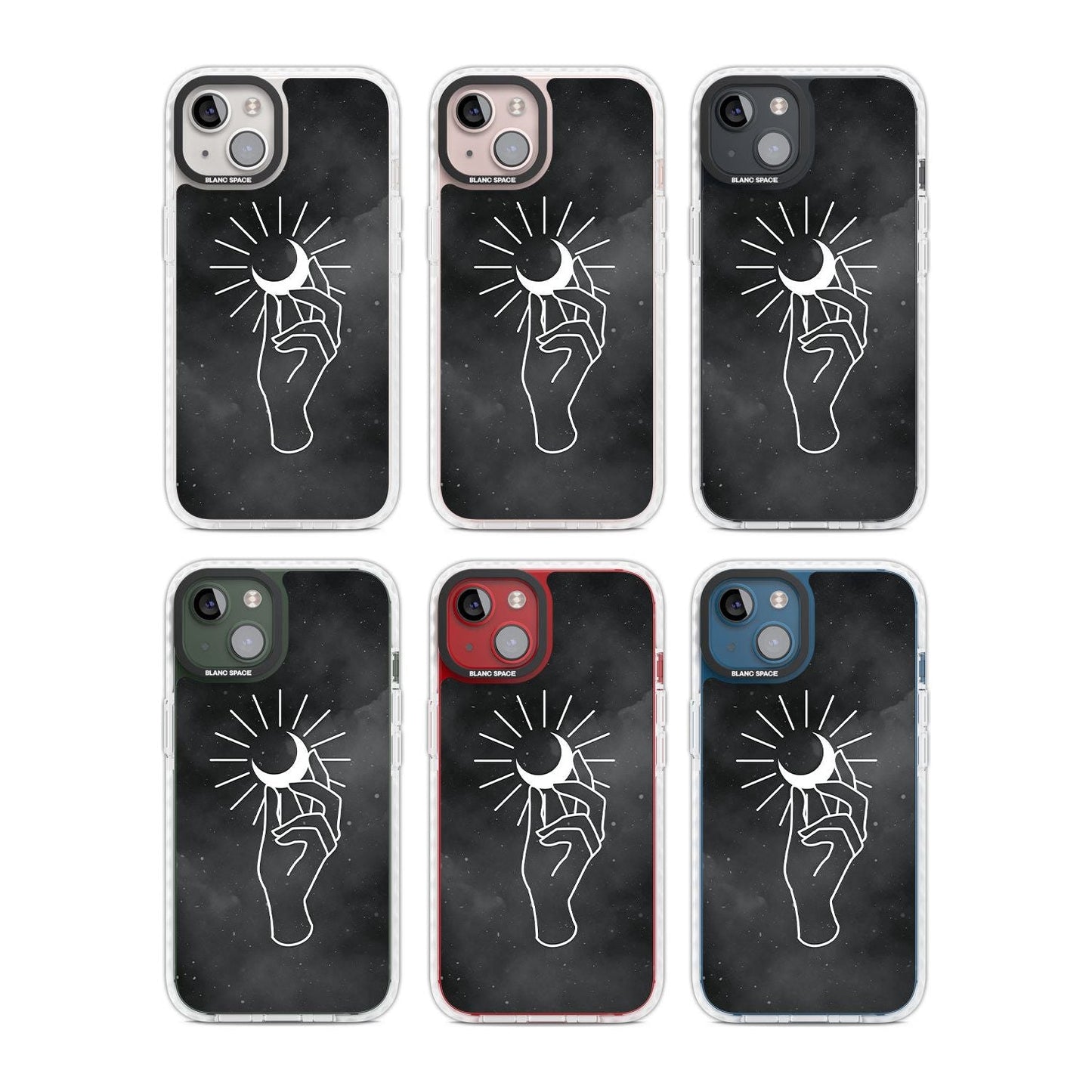 Hand Holding Celestial Moon