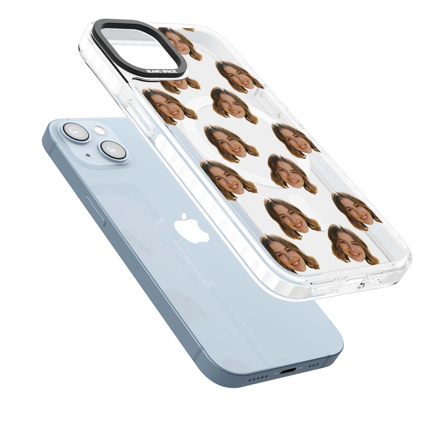 Falling Faces Pattern