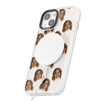 Falling Faces Pattern