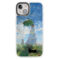 Cat with Monet's Parasol Lady