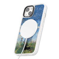 Cat with Monet's Parasol Lady