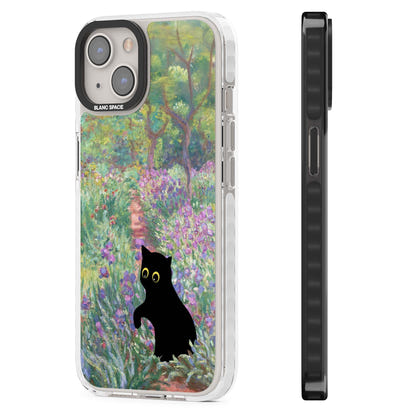 Cat in Monet's Giverny Garden