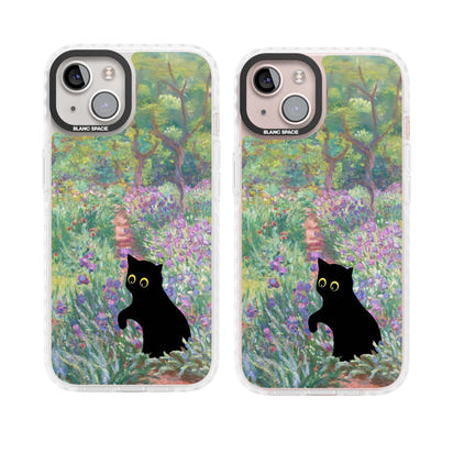 Cat in Monet's Giverny Garden