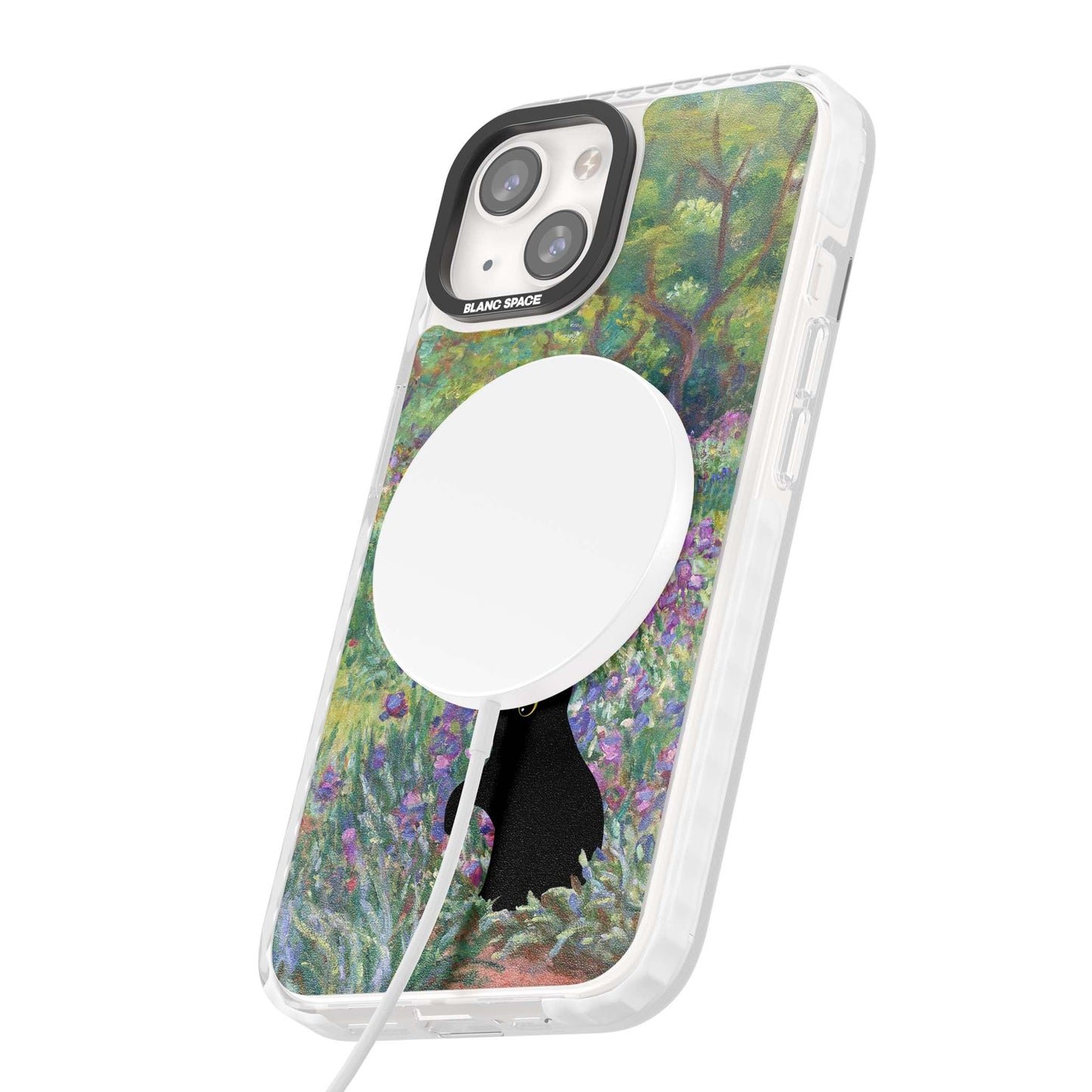 Cat in Monet's Giverny Garden