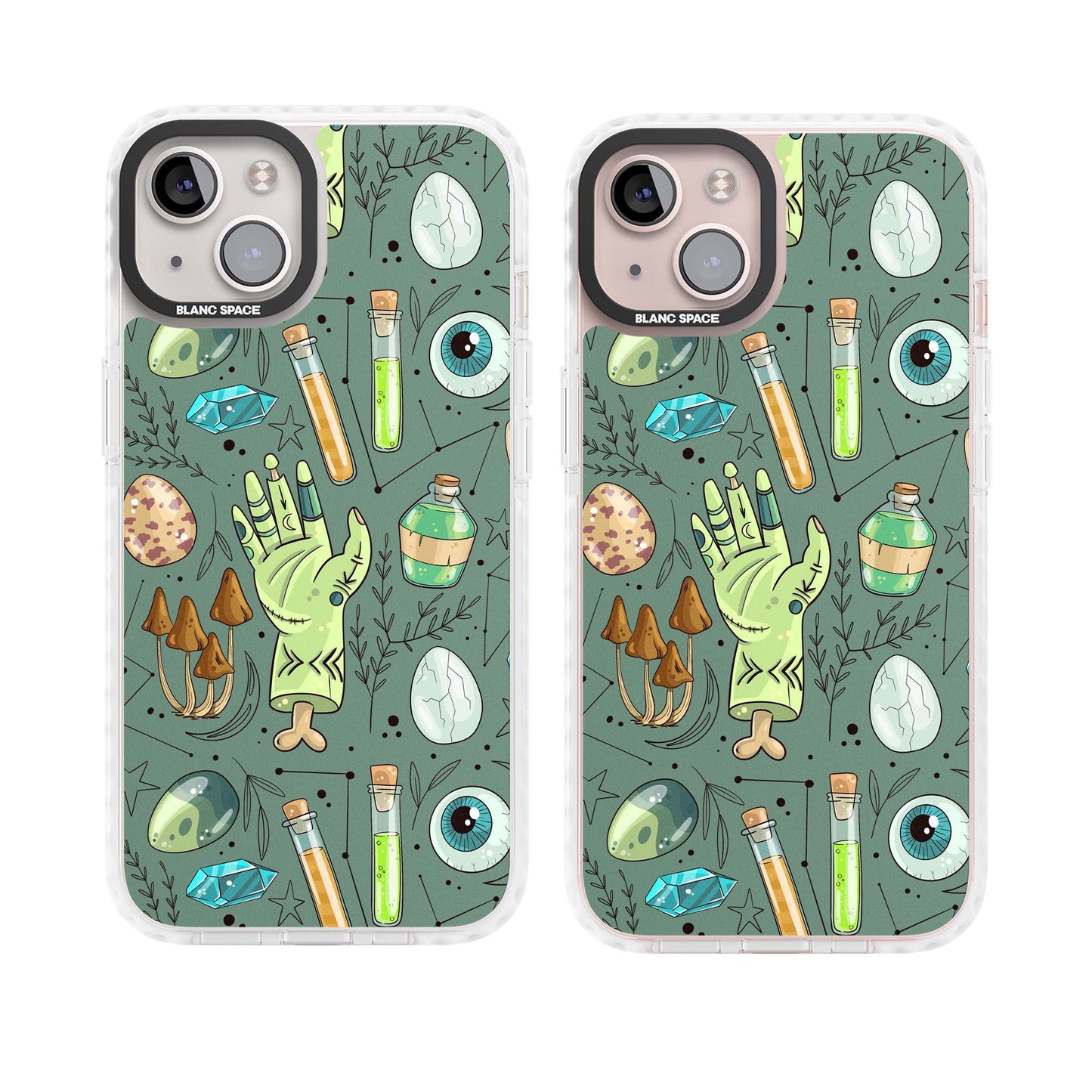 Motif expérimental de dessin animé pour Halloween