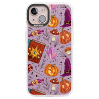 Witchy Cartoon Halloween Pattern