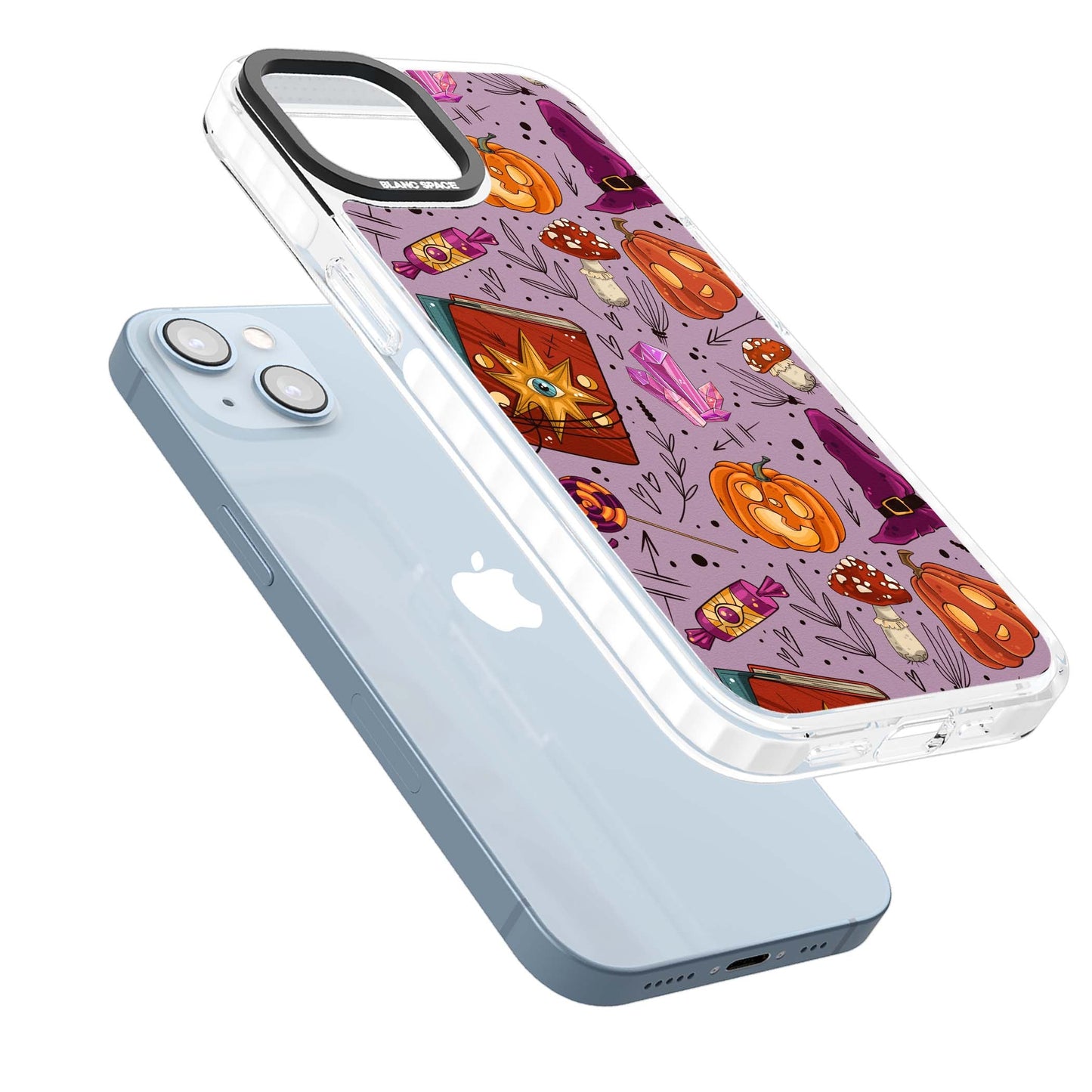 Witchy Cartoon Halloween Pattern