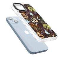 Goblincore Cartoon Halloween Pattern