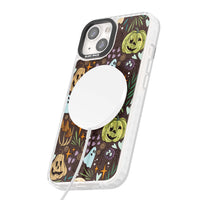 Goblincore Cartoon Halloween Pattern