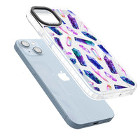 Iridescent Prism Crystals