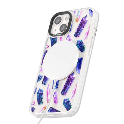 Iridescent Prism Crystals