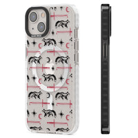 Motif renard et lame