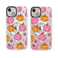 Motif de citrouilles Fleurs et Étoiles