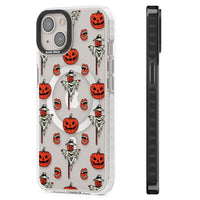 Retro Red Pumpkins & Scarecrows