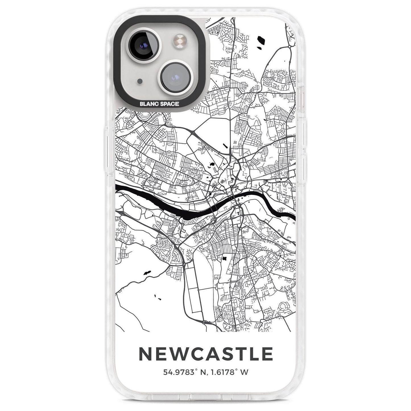 Stadtplan von Newcastle