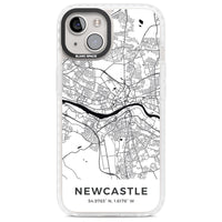 Stadtplan von Newcastle