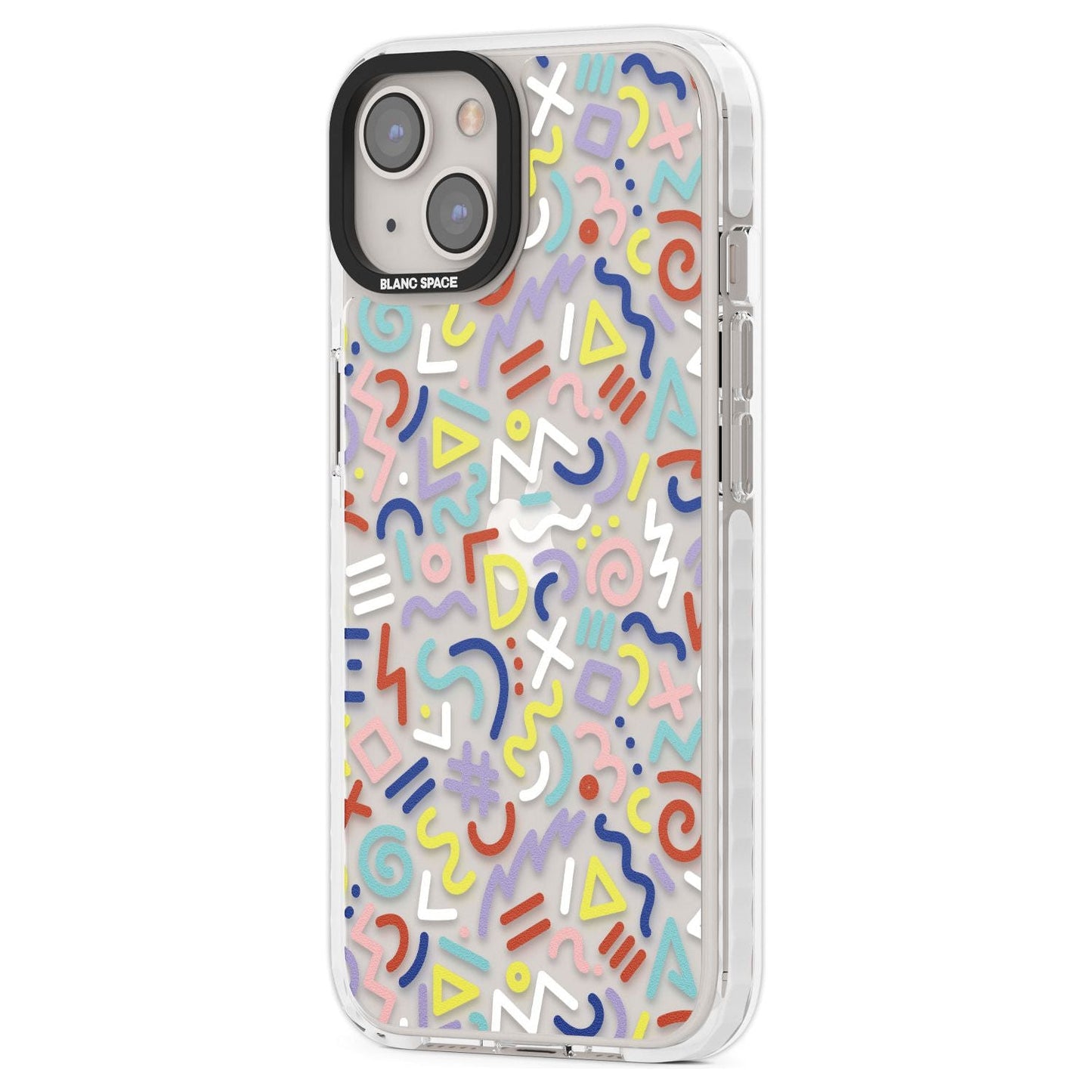 Motif rétro coloré