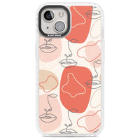 Abstract Face Line Art