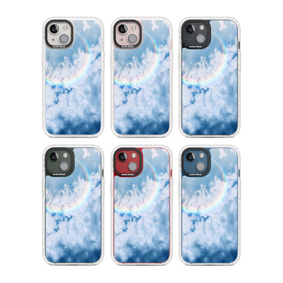 Pastellfarbener Regenbogenhimmel