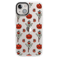 Retro Red Pumpkins & Scarecrows