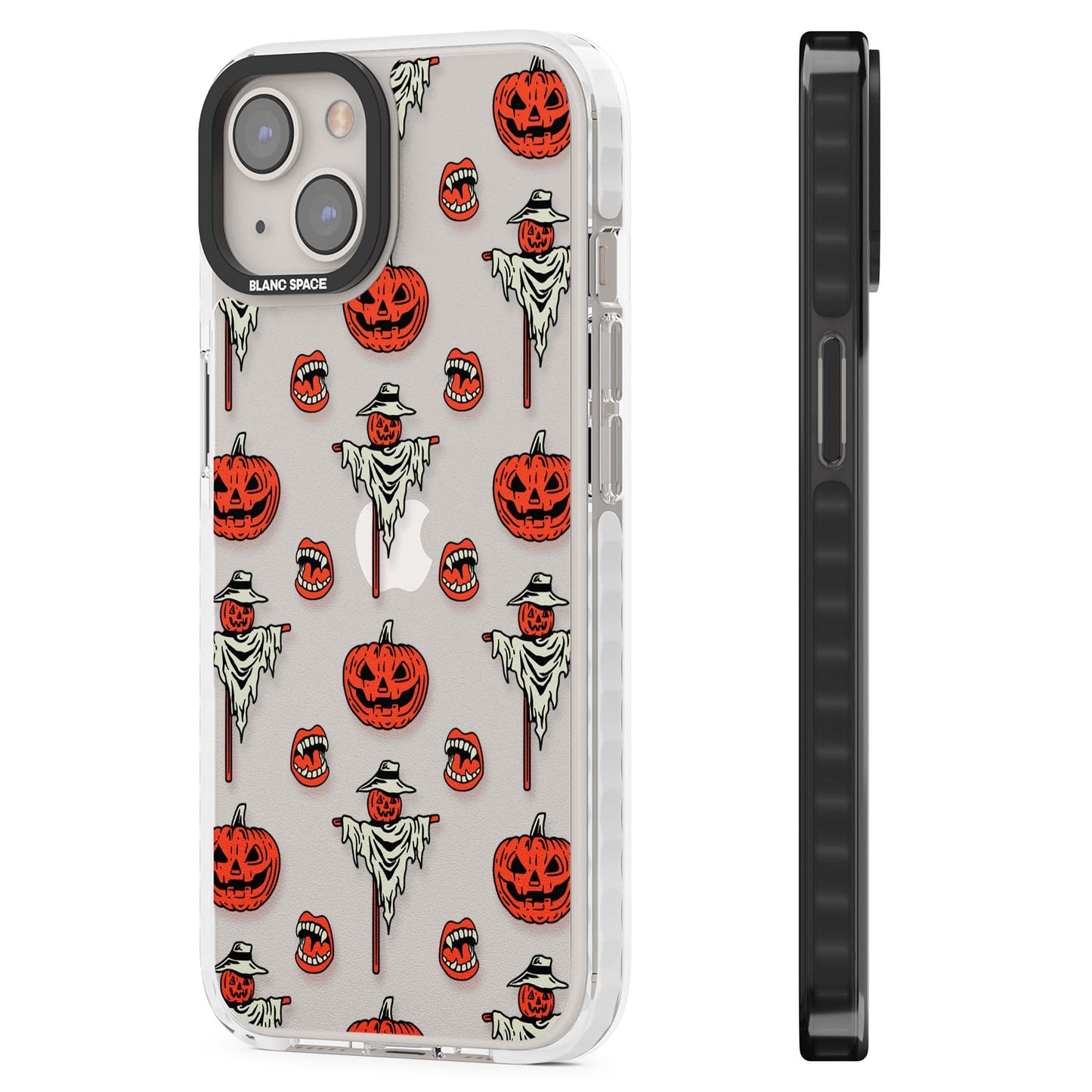 Retro Red Pumpkins & Scarecrows