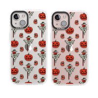 Retro Red Pumpkins & Scarecrows