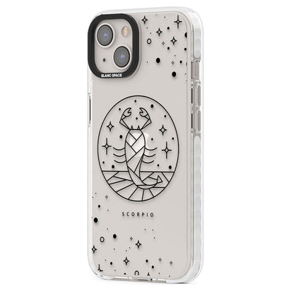 Emblème du Scorpion - Design Cosmique