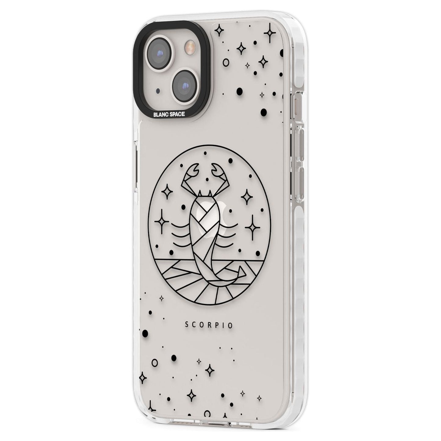 Emblème du Scorpion - Design Cosmique