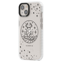 Emblème du Scorpion - Design Cosmique