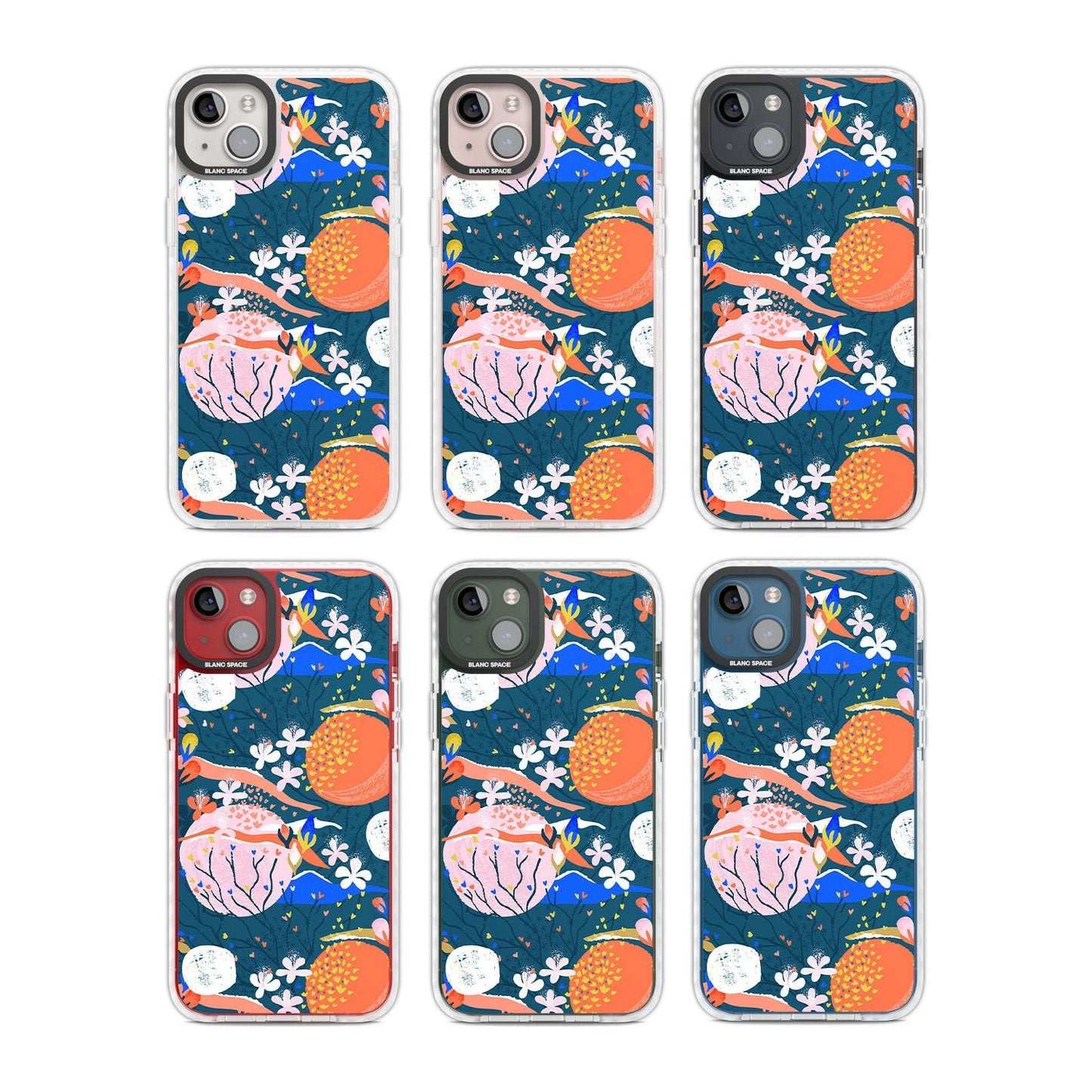 Vibrant Coral Pattern