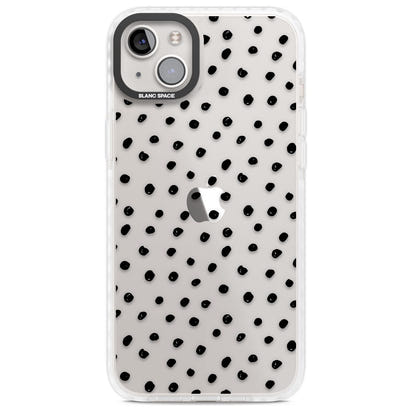 Messy Black Dot Pattern