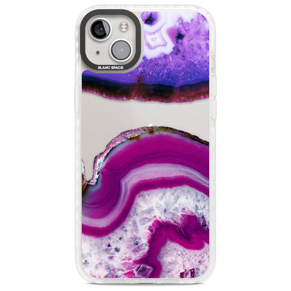 Tranche de cristal d'améthyste