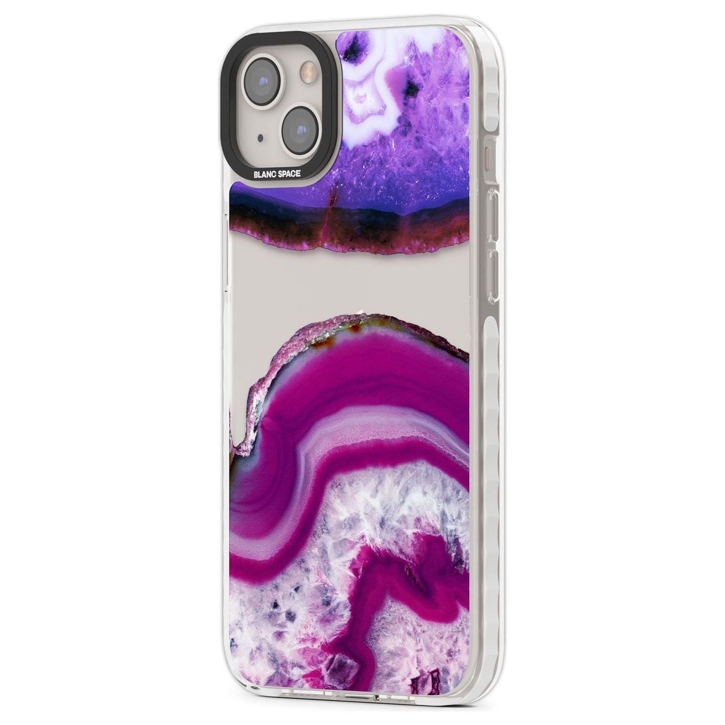 Tranche de cristal d'améthyste