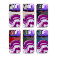 Tranche de cristal d'améthyste