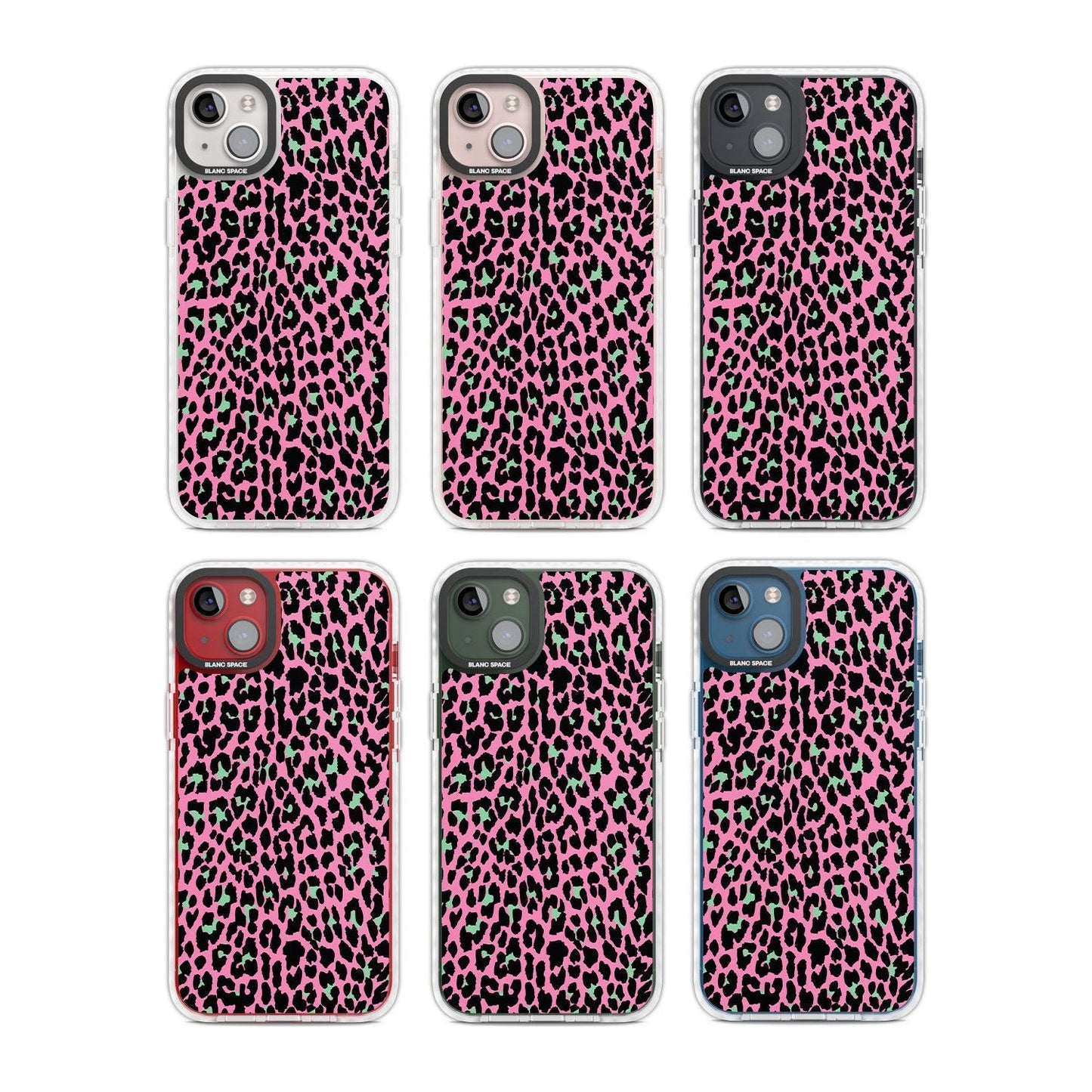 Rosa &amp; Grüner Leopard