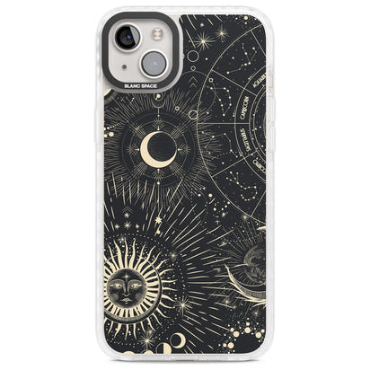 Soleil cosmique et symboles du zodiaque