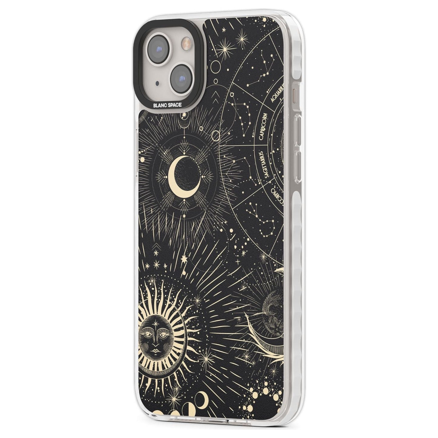 Soleil cosmique et symboles du zodiaque