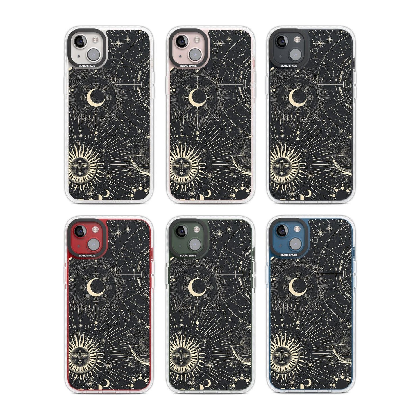 Soleil cosmique et symboles du zodiaque