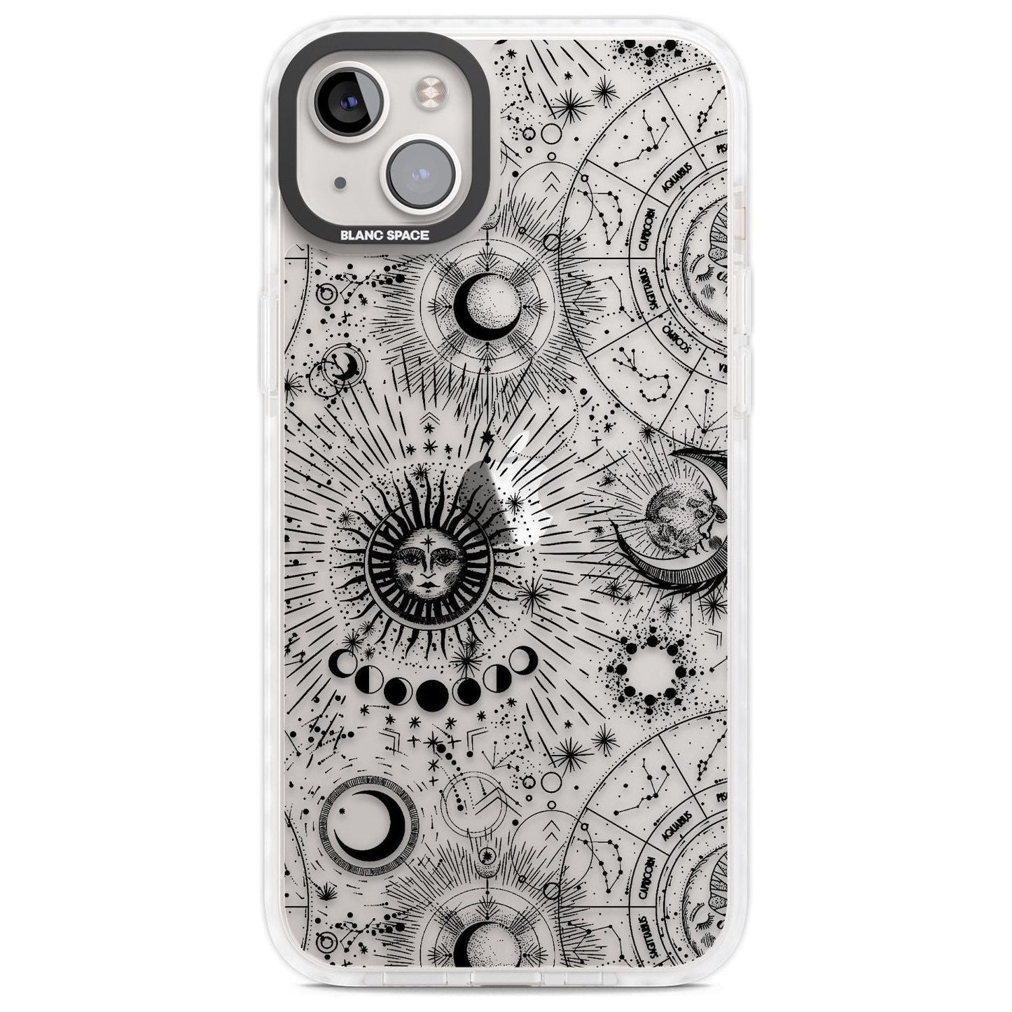 Soleils et Zodiaque Carte solaire