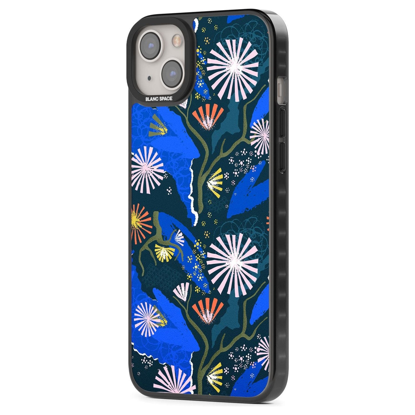 Dark Botanicals Abstract Pattern