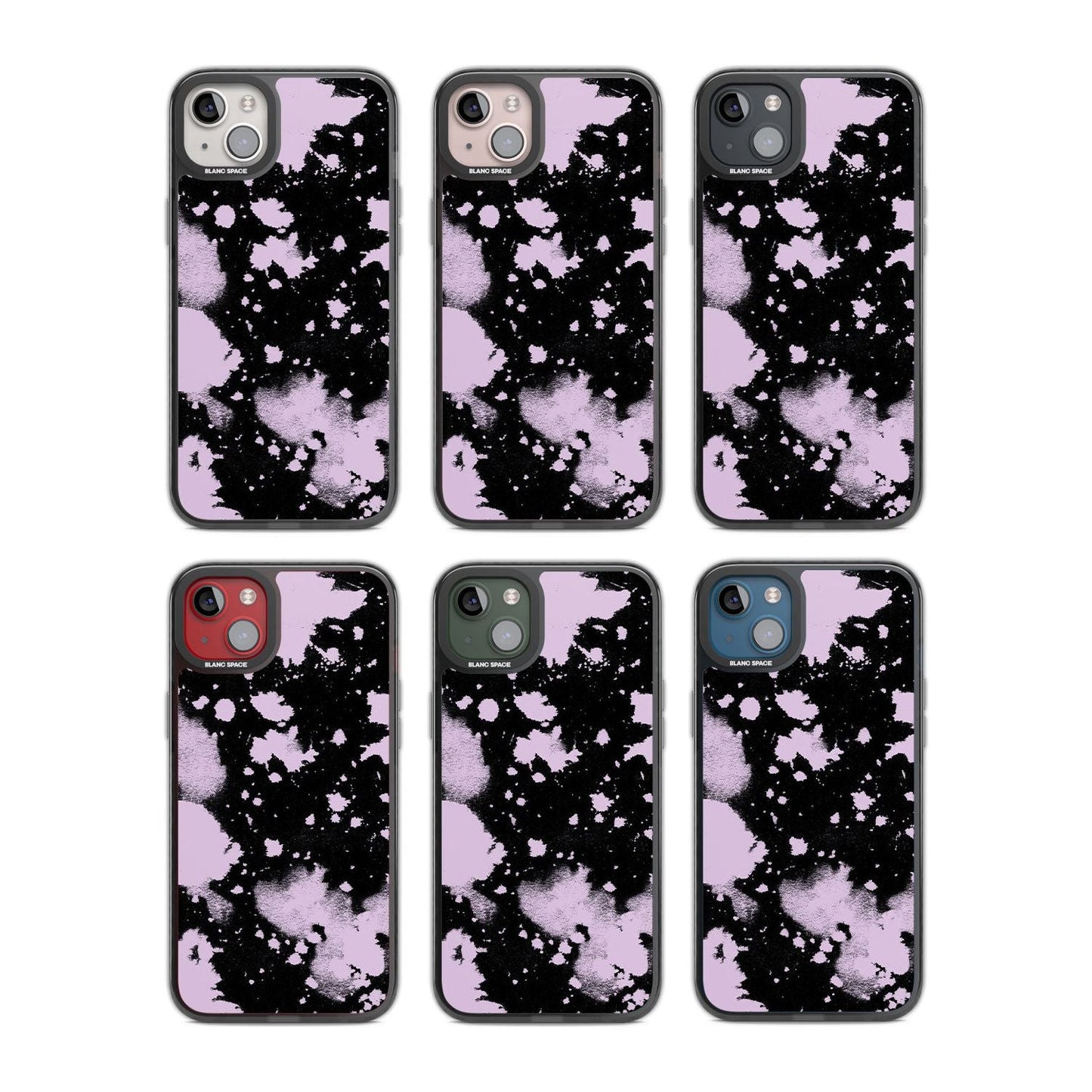 Pink & Black Acid Wash Tie Dye