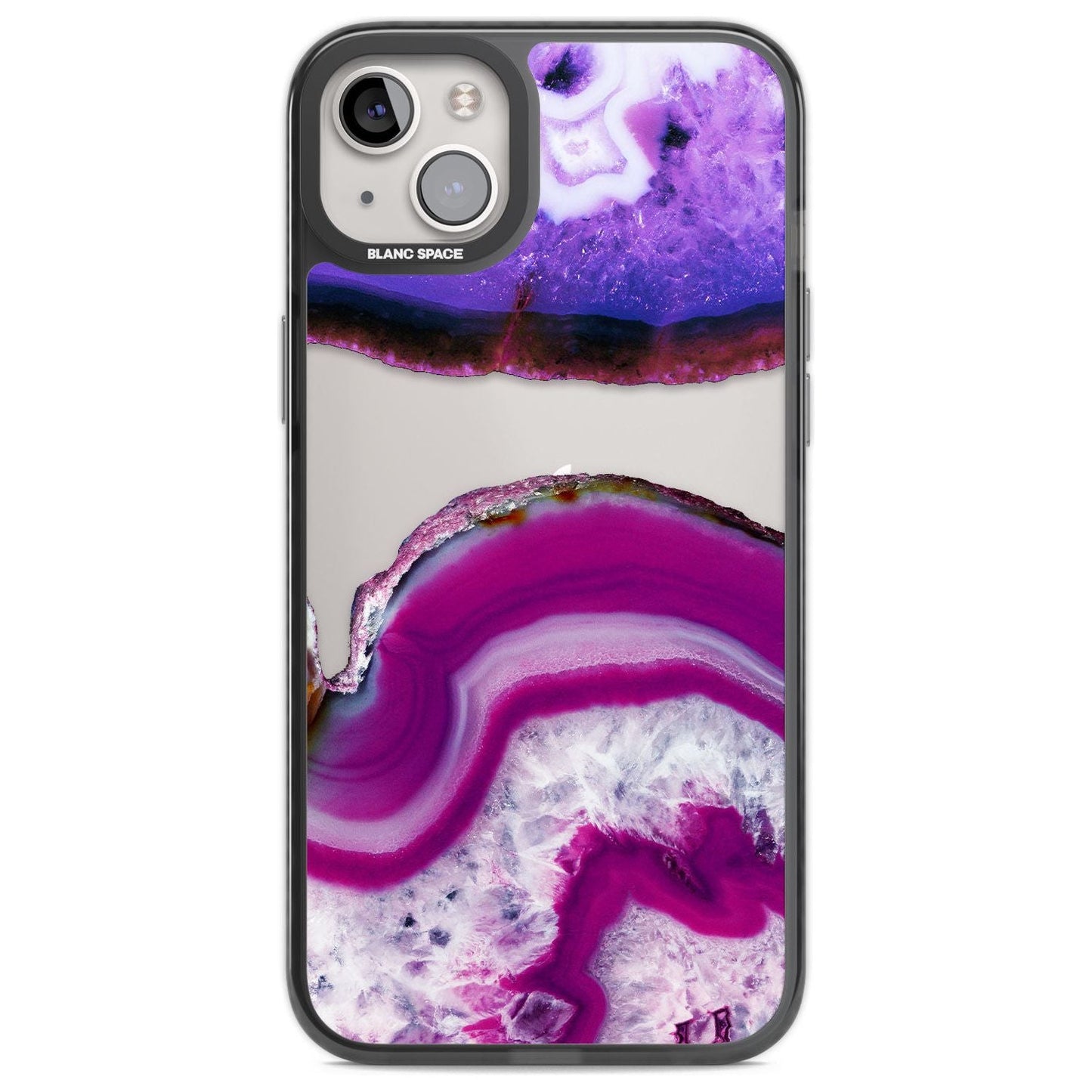 Tranche de cristal d'améthyste