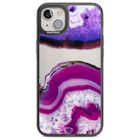 Tranche de cristal d'améthyste